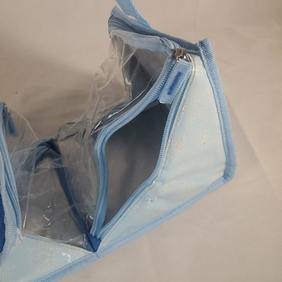 Thermos Frozen Lunch Bag Ice Cube Box Elsa Ana Olaf NEW NWT PVC FREE Blue Girl's - Picture 8 of 15